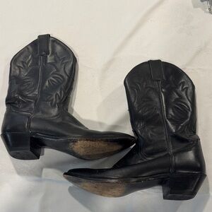 8.5 Justin Boots Black Women's cowboy Boots